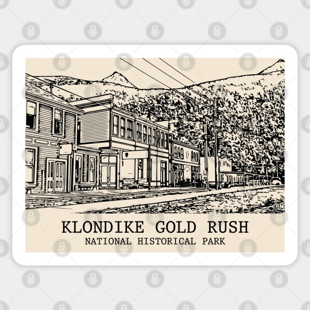 Klondike Gold Rush National Historical Park Sticker by Lakeric